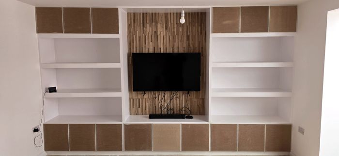 Media Wall — SG Carpentry Wallingford