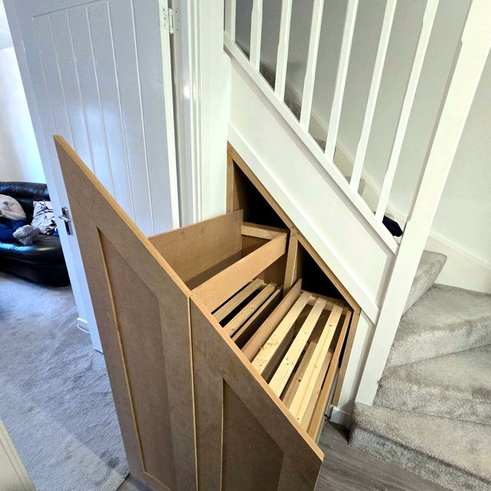Understairs Storage Build — SG Carpentry Wallingford